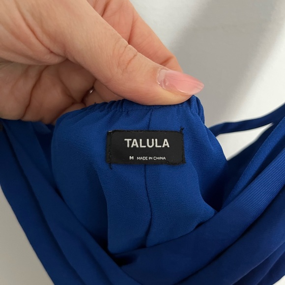 Faux wrap backless Talula dress - Picture 3 of 4